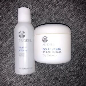 Nu Skin Face Lift Powder with Activator Set Original Formula-New, Sealed